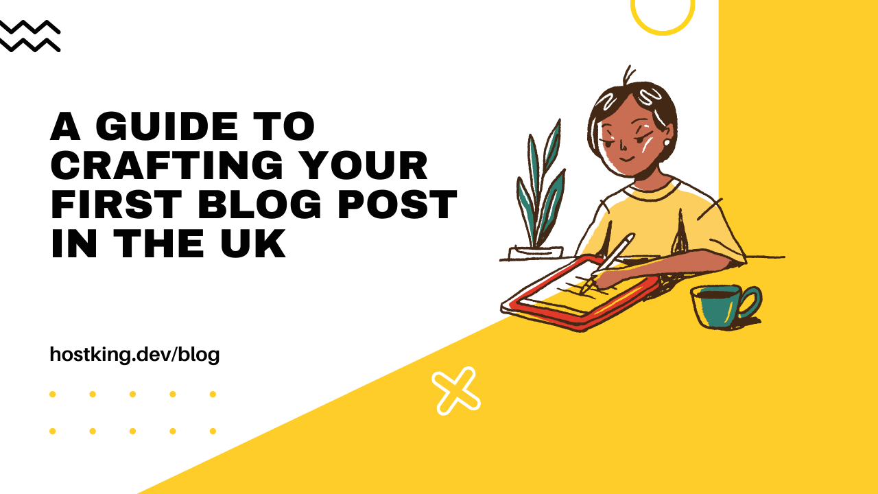 how to write a blog post in the UK